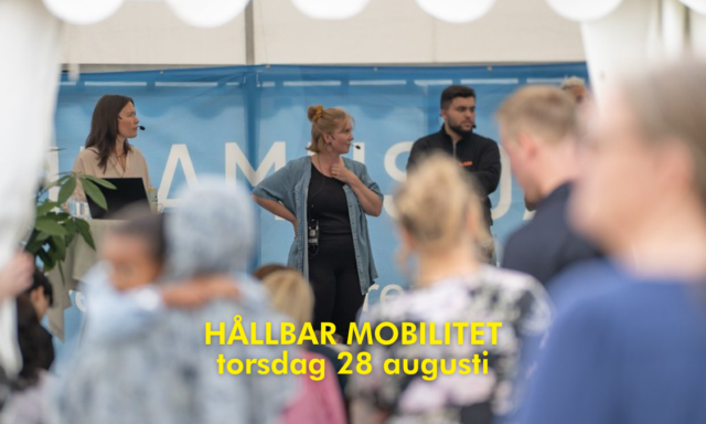 Tältscen Ebbe - Hållbar Mobilitet